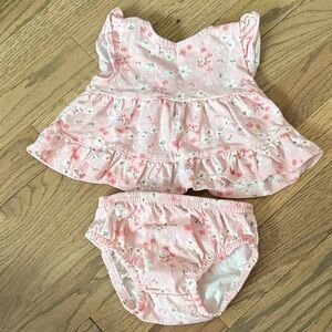 Carter's Pink Floral Baby Set